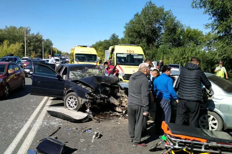 Oralda eki avtokólik túıisip, júrgizýshi qaza tapty