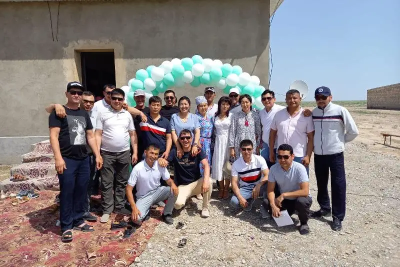 Дом построили матери-одиночке в селе Туркестанской области