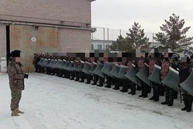 Свои действия при массовых беспорядках отработали на учениях сотрудники УИС в Нур-Султане