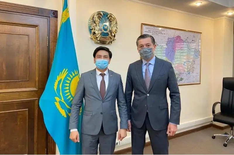 Сериккали Брекешев встретился с Послом Кыргызстана в РК