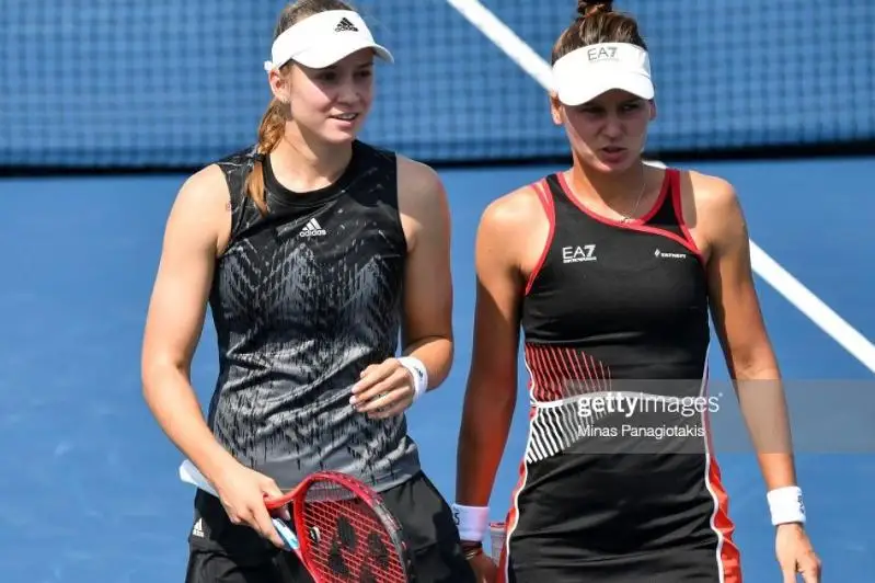 Елена Рыбакина впервые в карьере вышла в финал турнира WTA 1000 в парном разряде