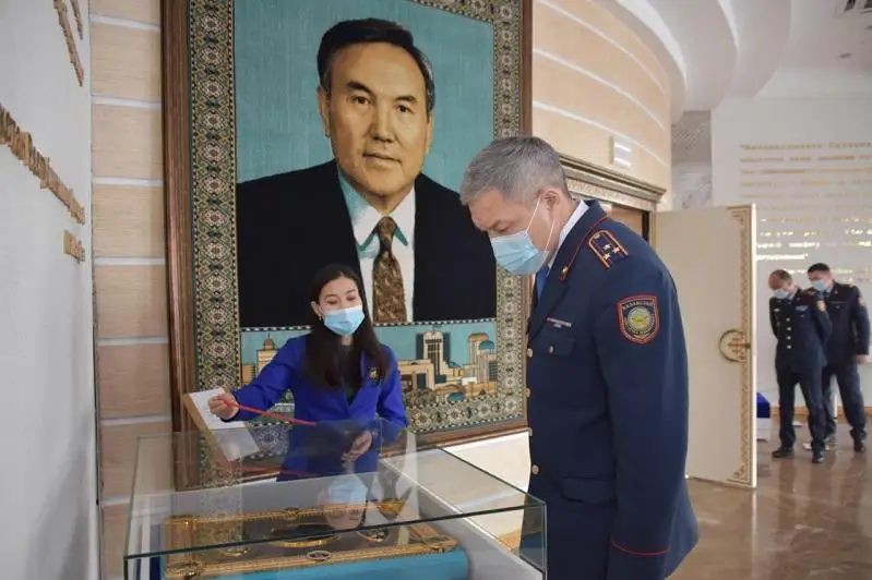 Руководители ДП Карагандинской области посетили музей Первого Президента РК в Темиртау