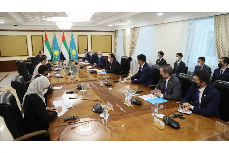 Аскар Мамин обсудил с министром продовольственной безопасности ОАЭ реализацию совместных инвестпроектов