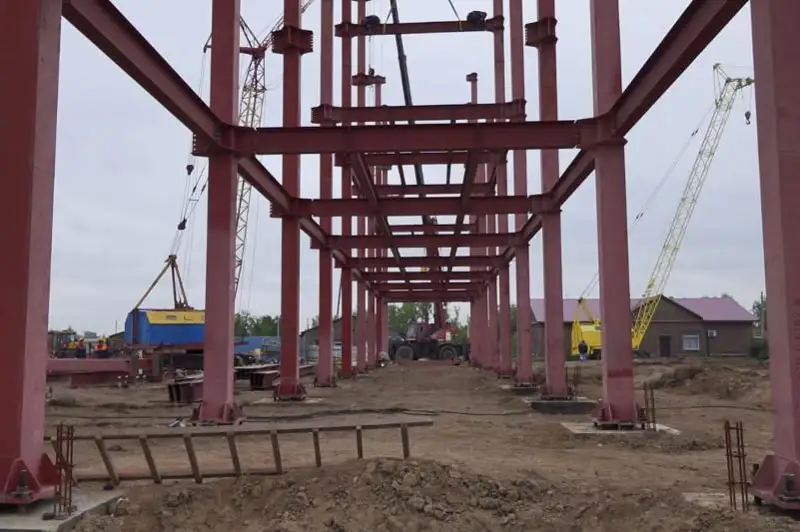 Первый в стране теннисный центр по международным стандартам строят в Усть-Каменогорске