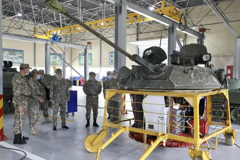 Современный сервис-центр для военной техники создан в Алматы