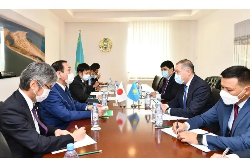 Шахрат Нурышев встретился с парламентским вице-министром иностранных дел Японии