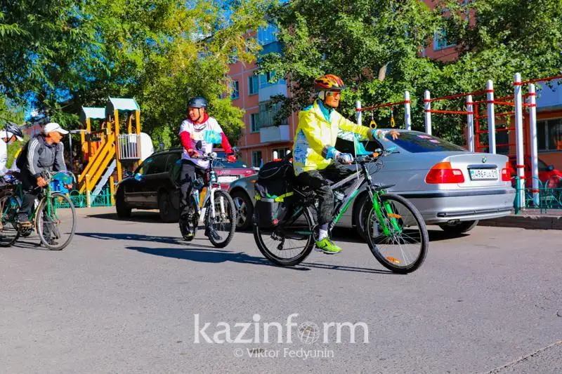 Веломарафон «Нур-Султан-Костанай» стартовал в Казахстане