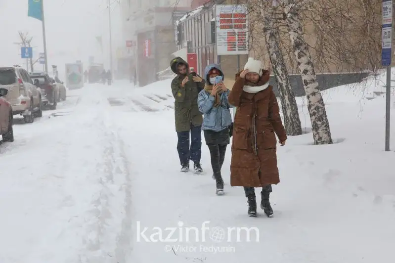 Какая будет погода 27 декабря в Казахстане