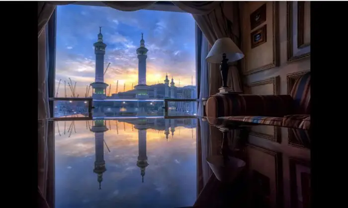 Потрясающий вид из окна гостиничного номера