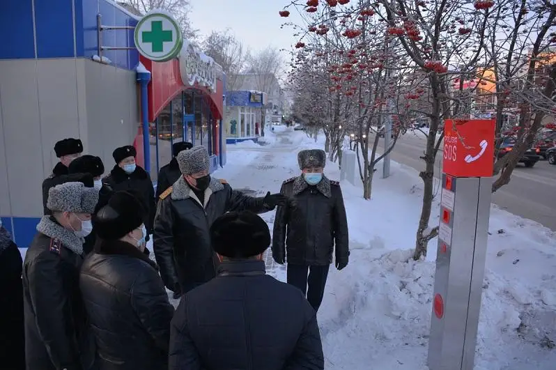 Тревожные кнопки для вызова полиции установили в Петропавловске