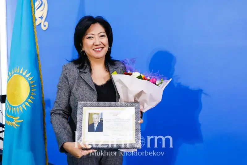 Главного редактора МИА «Казинформ» наградили благодарственным письмом Президента РК