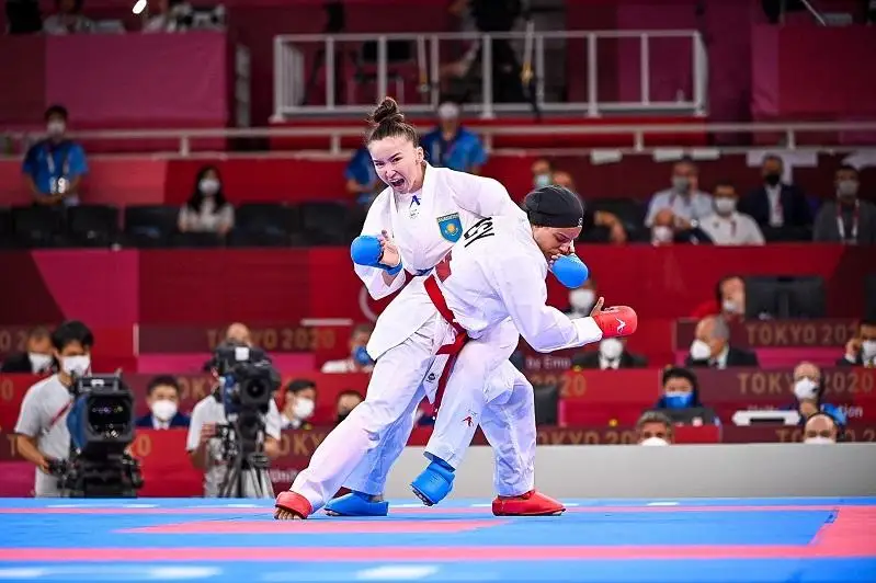 Казахстанская каратистка уступила во втором бою Олимпиады-2020