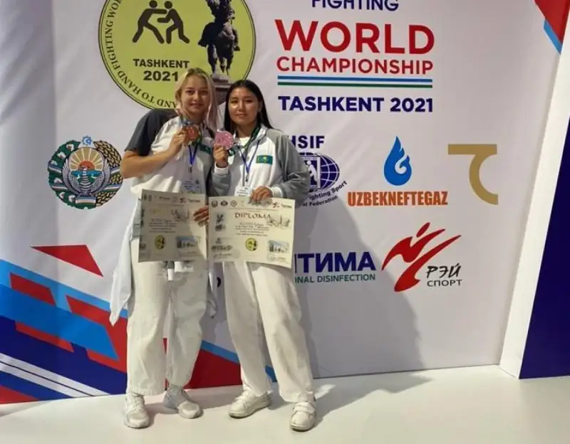 Акмолинки завоевали две «бронзы» на чемпионате мира по рукопашному бою