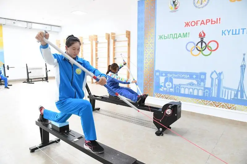 В Кызылорде начала работу тренировочная база по гребле на байдарках и каноэ