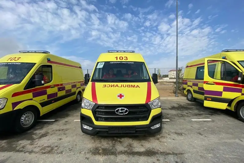 До 1200 увеличилось количество вызовов скорой помощи в сутки в  Мангистауской области