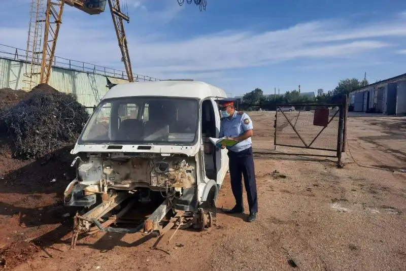 Находящееся в розыске в России авто нашли в Актюбинской области