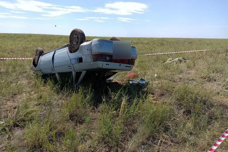 Батыс Қазақстанда автокөлік аударылып, жүргізуші қаза тапты