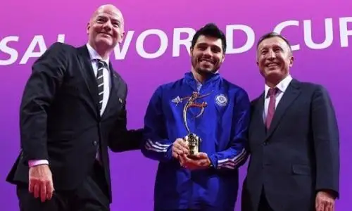 Сборная Казахстана по футзалу получила специальный приз ФИФА