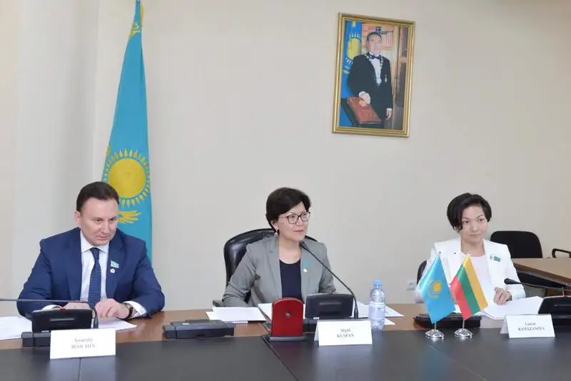 Казахстан укрепляет межпарламентское сотрудничество с Литвой