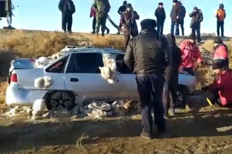 Автомашина упала в реку Сырдарья: один человек погиб