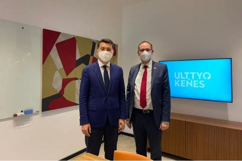 Ерлан Карин провел встречу с главой Офиса программ ОБСЕ в Нур-Султане