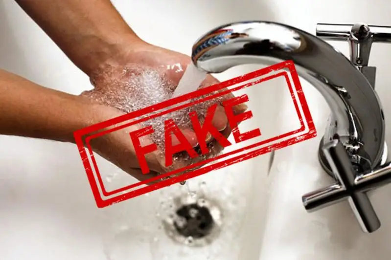 Манипуляция: «Водопроводная вода дает положительный результат экспресс-теста на КВИ»