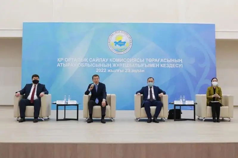 Глава Центризбиркома побывал с рабочей поездкой в Атырауской области