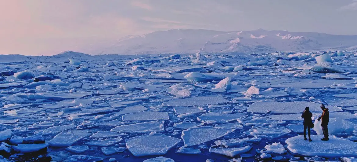 Ледники в Исландии. 