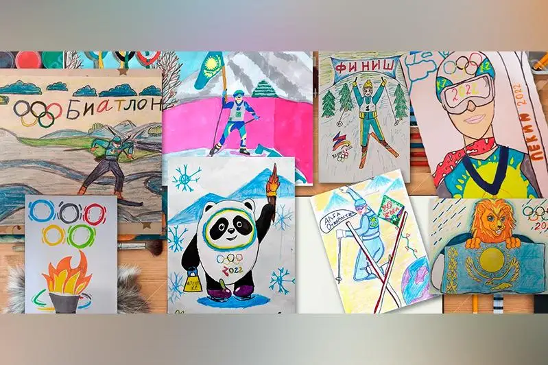 НОК подвел итоги детского конкурса рисунка в поддержку олимпийской команды Казахстана
