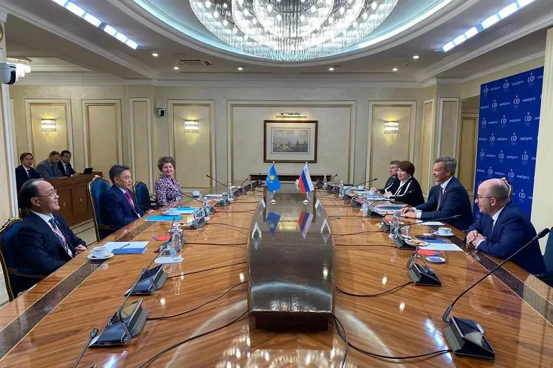 Аскар Шакиров встретился с первым заместителем председателя Совета Федерации ФС РФ