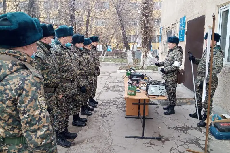 Новый учебный период начался в Нацгвардии РК