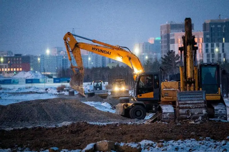 Автомобильный мост через реку начали строить в Нур-Султане