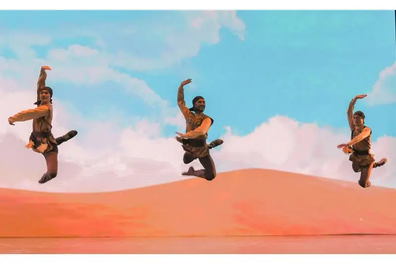 Театр «Астана Балет» представил в Туркестане постановку «Наследие Великой степи»