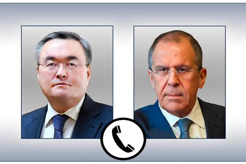 Состоялся телефонный разговор между главами МИД Казахстана и России