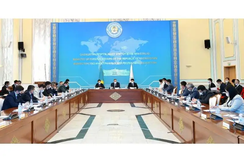 В МИД обсудили ход реализации приоритетов казахстанского председательства в СВМДА