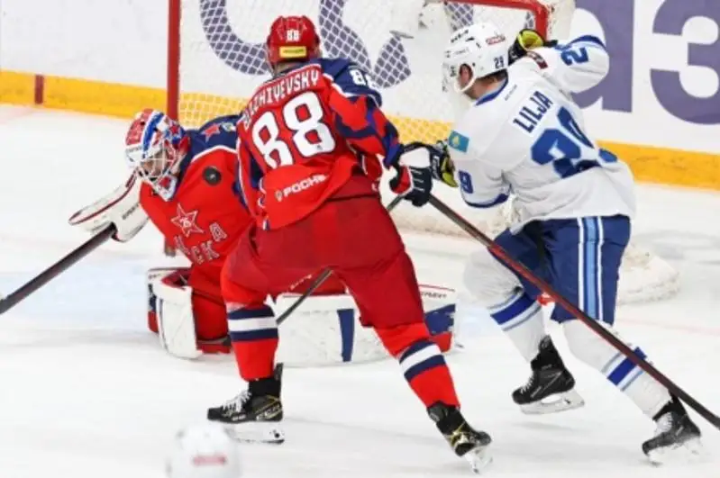 «Барыс» сыграет на своем льду с московским ЦСКА