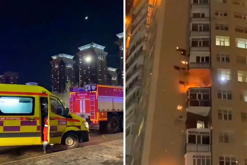 23-этажный жилой дом горел в Нур-Султане
