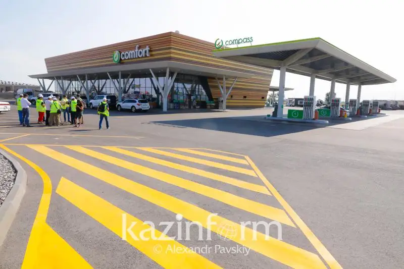 Современные придорожные комплексы появляются на дорогах Казахстана