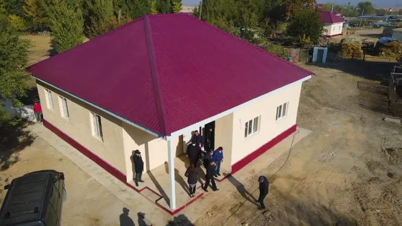 Таразда жарылыстан қирап қалған 24 үй жөнделіп, қайтадан пайдалануға берілді