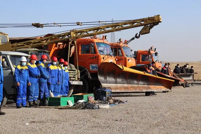 В Жамбылской области проведено командно-штабное учение «Қыс-2021»