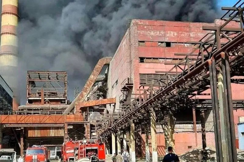 Возгорание трансформатора произошло на медеплавильном заводе в Жезказгане