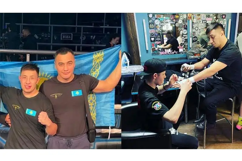 Костанайский боксер-полицейский выиграл дебютный бой в Минске