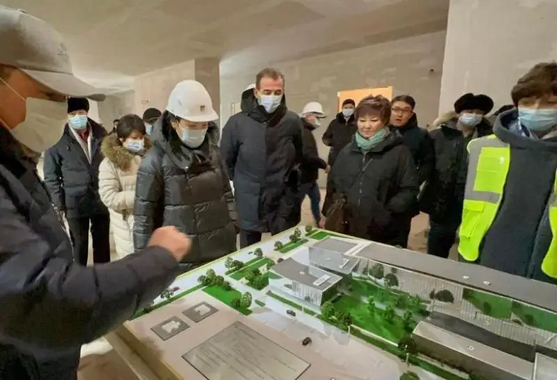 Как строится новый корпус онкоцентра в Нур-Султане, проверила Ажар Гиният