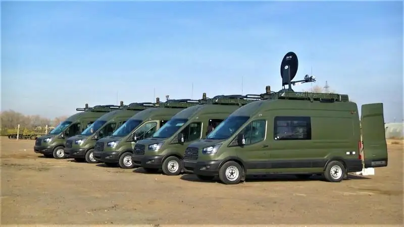 Комплексами машин биологической разведки пополнились войска Казахстана