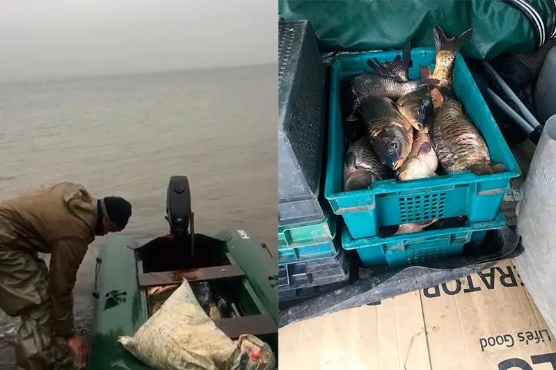 Двух браконьеров с сетями задержали в Акмолинской области