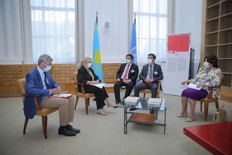 Письмо о намерениях между Библиотекой Елбасы и Библиотекой и Архивом ООН подписано в Женеве