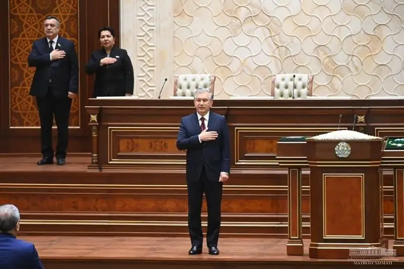 Shavkat Mırzıeev Ózbekstan Prezıdenti laýazymyna kiristi