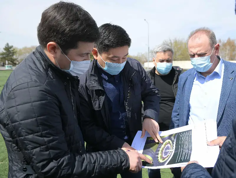 Абылкаир Скаков проверил благоустройство Павлодара