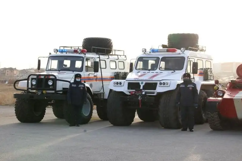 Готовность спасателей и техники к зиме проверили в Карагандинской области