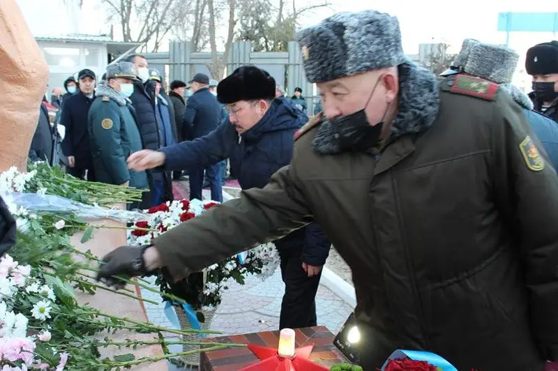 Патриотический парк «Жеңіс саябағы» открыли в Актауском гарнизоне